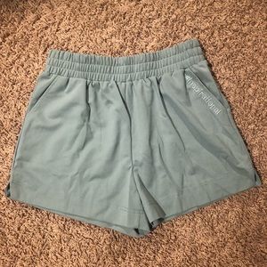 Green shorts